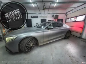 Read more about the article Mercedes S-Klasa W222 – wygłuszenie Comfort Mat i car audio hi-end