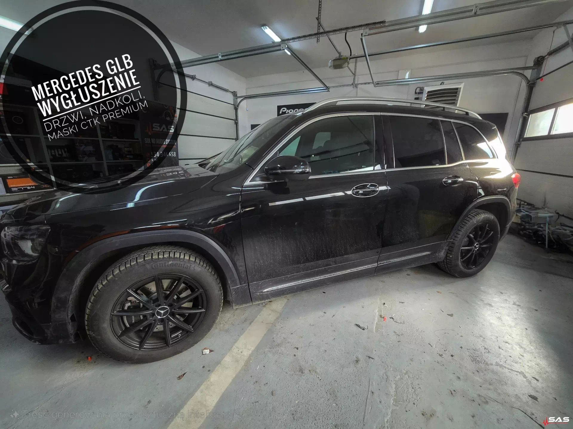 You are currently viewing Mercedes GLB – wygłuszenie drzwi, nadkoli i maski CTK Premium