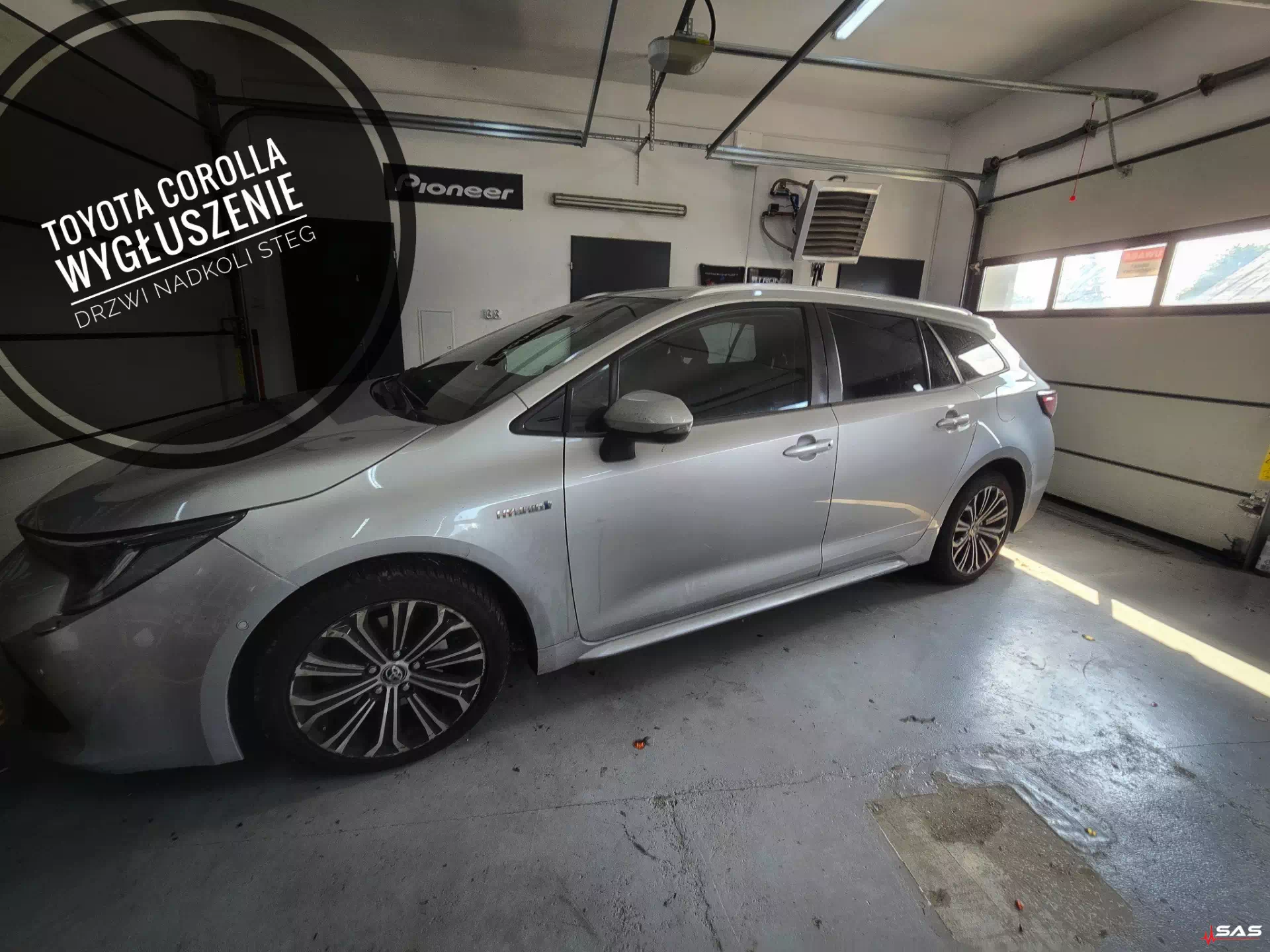 You are currently viewing Toyota Corolla – wygłuszenie drzwi i nadkoli oraz głośniki STEG