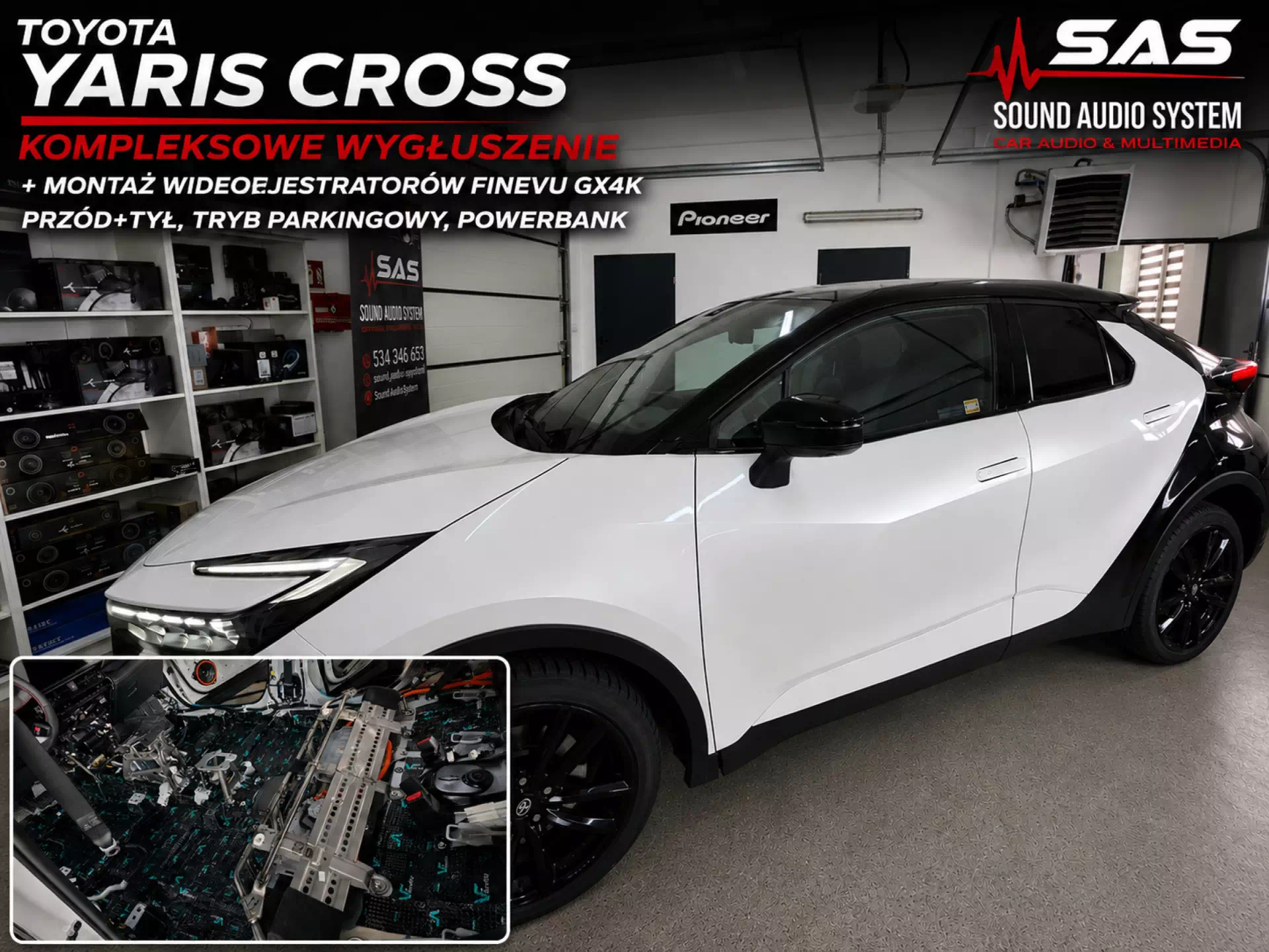 You are currently viewing Toyota Yaris Cross – kompleksowe wyciszenie samochodu