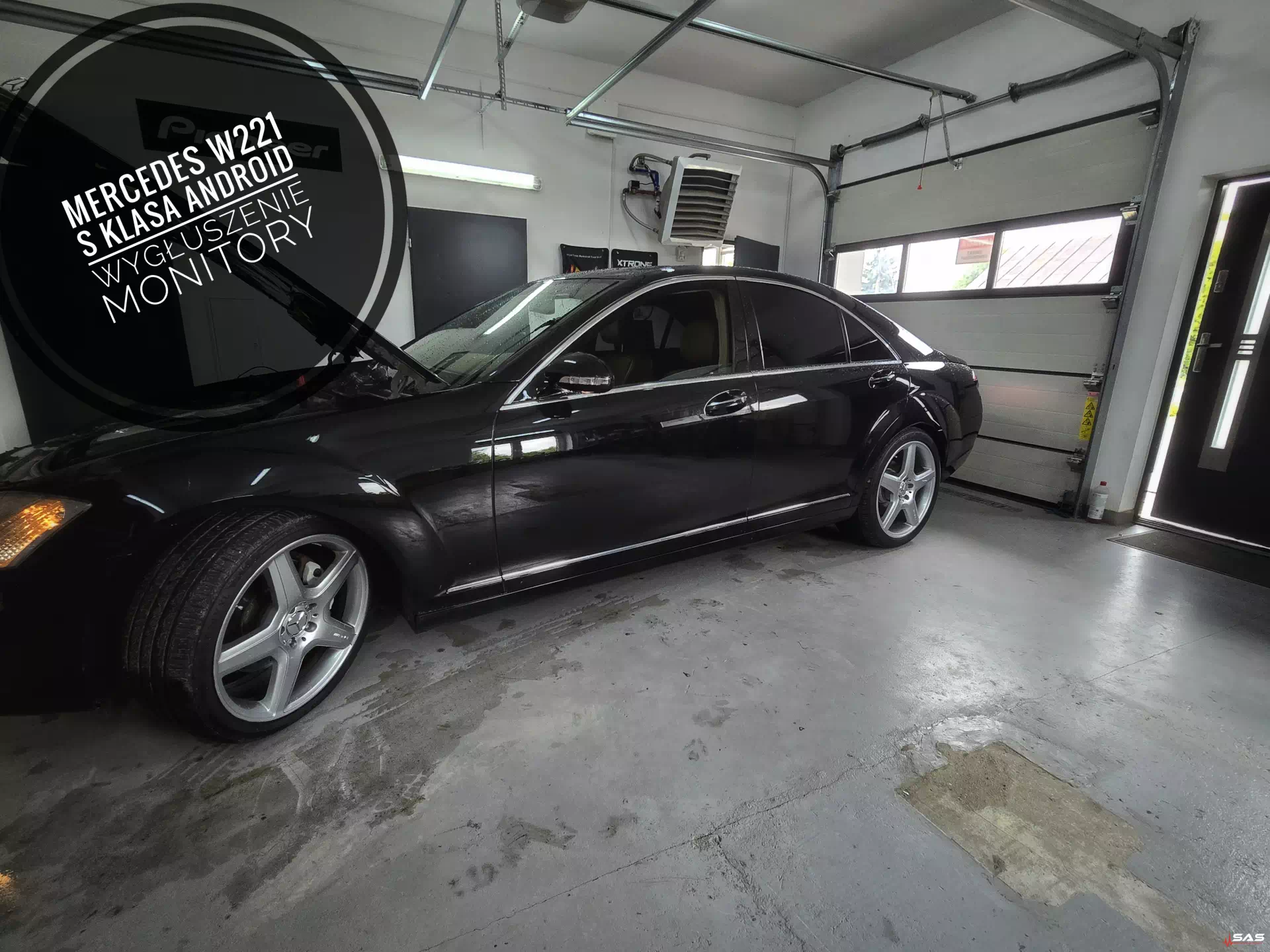 You are currently viewing Mercedes S-Klasa W221 – wygłuszenie i modernizacja multimediów