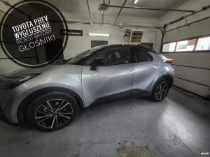 Read more about the article Toyota PHEV – wygłuszenie drzwi i nadkoli oraz głośniki Steg
